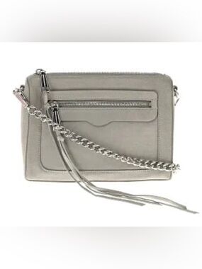 Rebecca Minkoff Grey Suede Crossbody